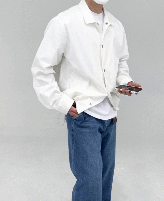 릴스 코튼 셔츠 자켓 (3color)