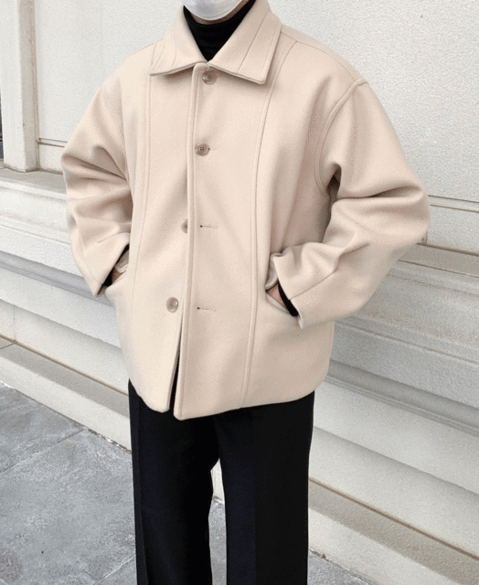 자체브랜드 로우 숏 코트 자켓 (4color)